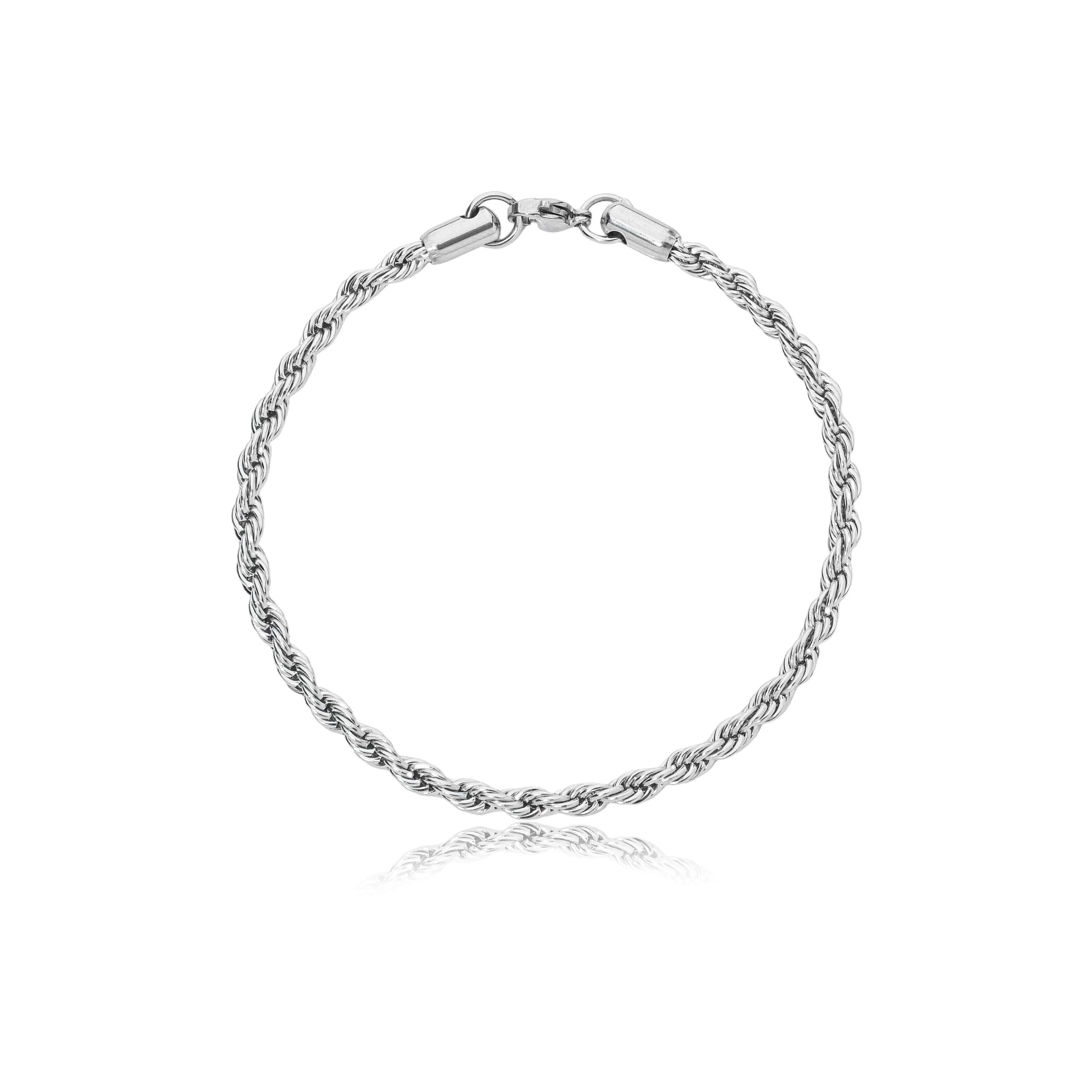 Pulseira Aço Malha Baiana